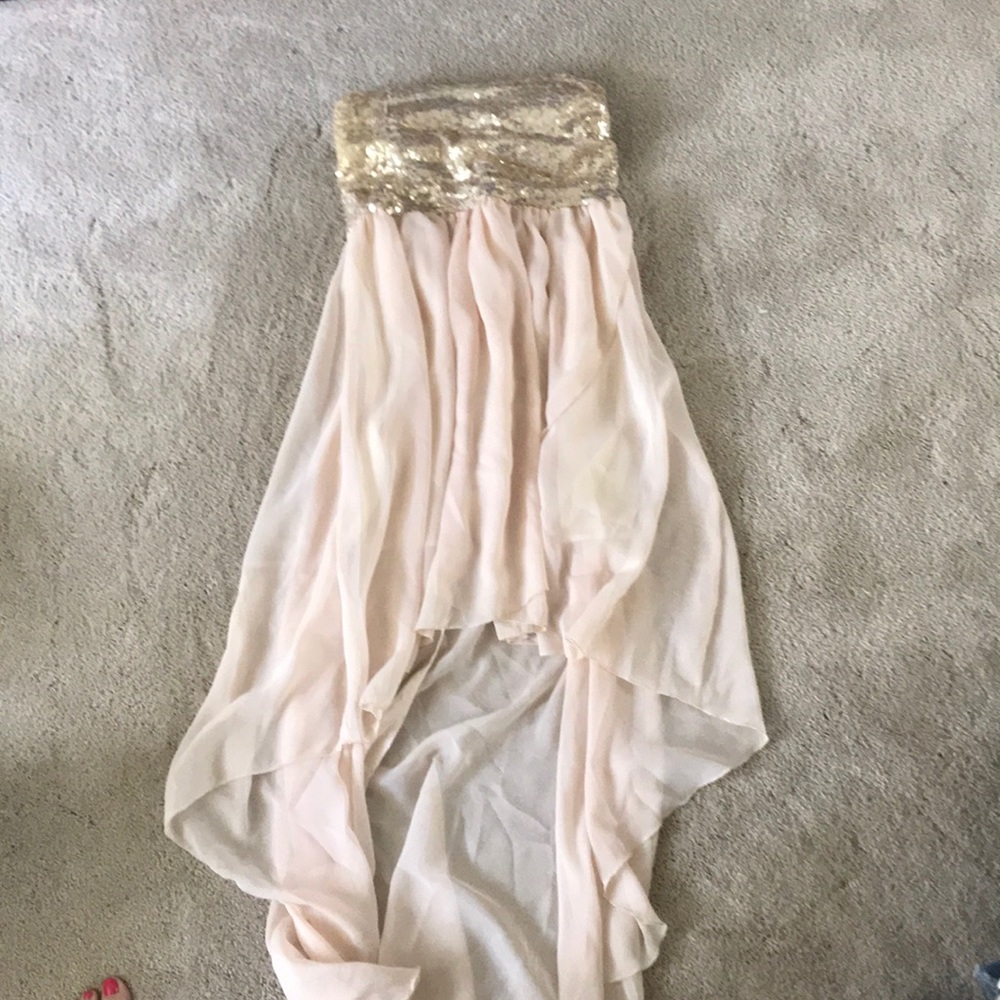 Tube top dress
